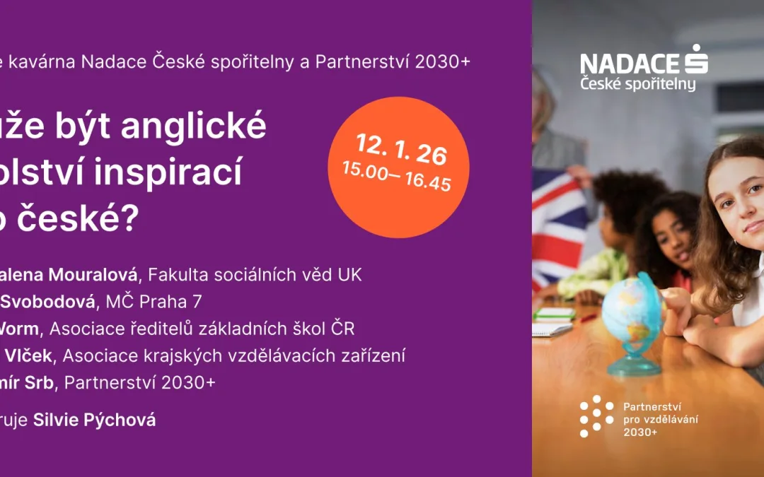 Online kavárna na téma: Může být anglické školství inspirací pro české?