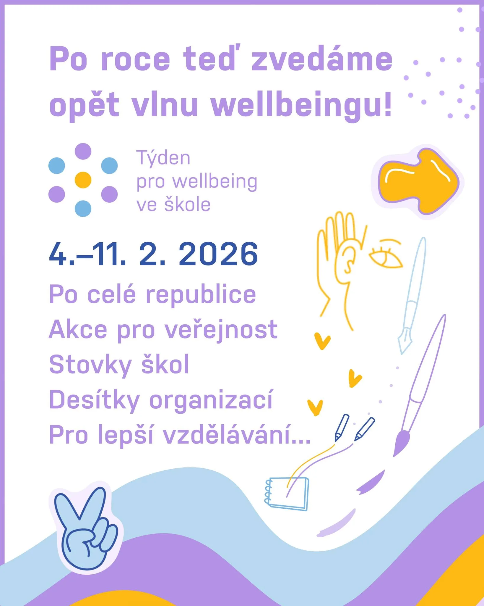 Odstartovaly přípravy na Týden pro wellbeing ve škole 2026: participace, resilience i podpora učení